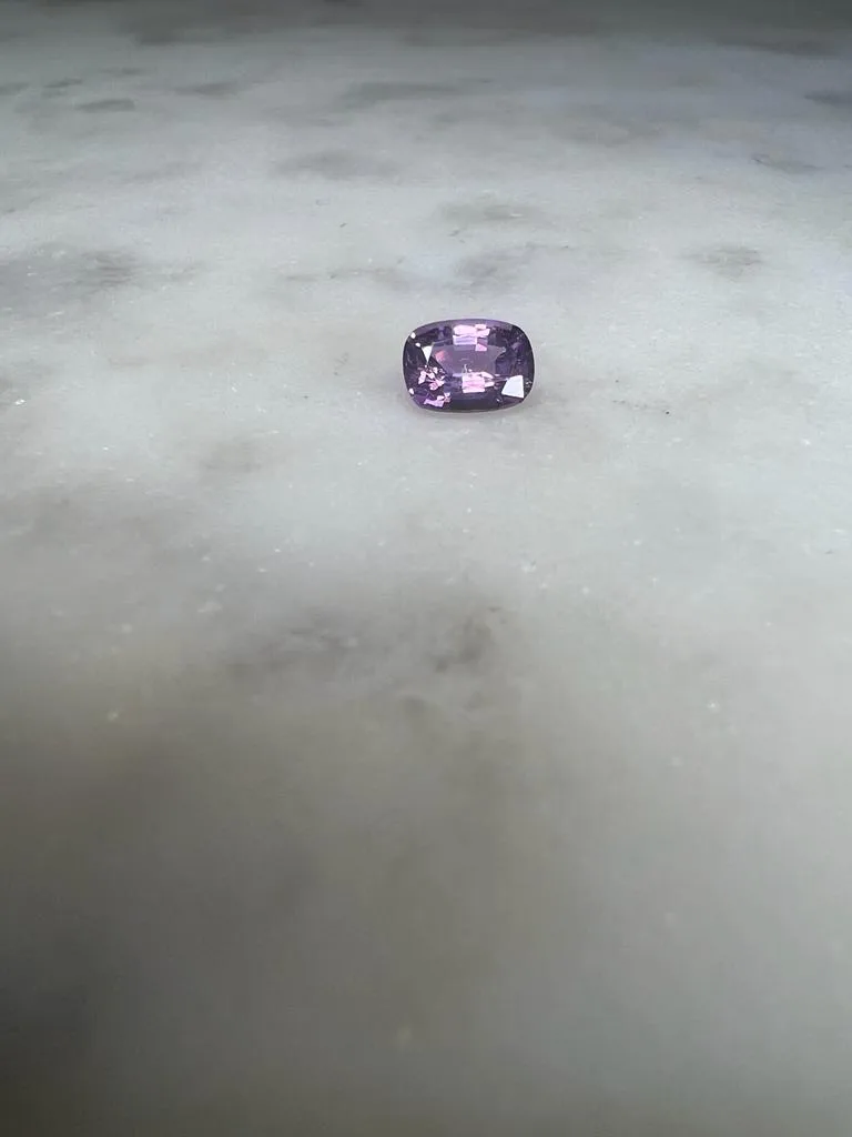 1.08 CARAT RADIANT CUT NATURAL PURPLE SAPPHIRE LOOSE GEMSTONE. 1.08 CT BY MIKE NEKTA NYC