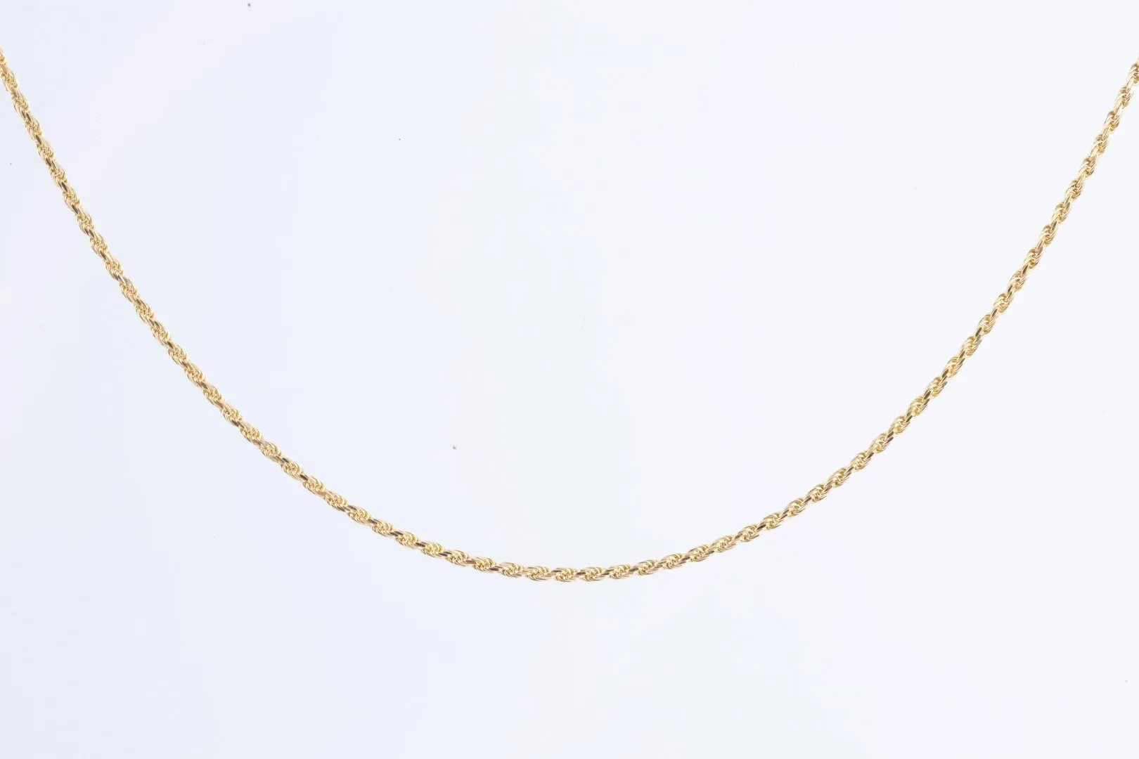 18" 14k Yellow Gold Rope Chain (4.13g.)