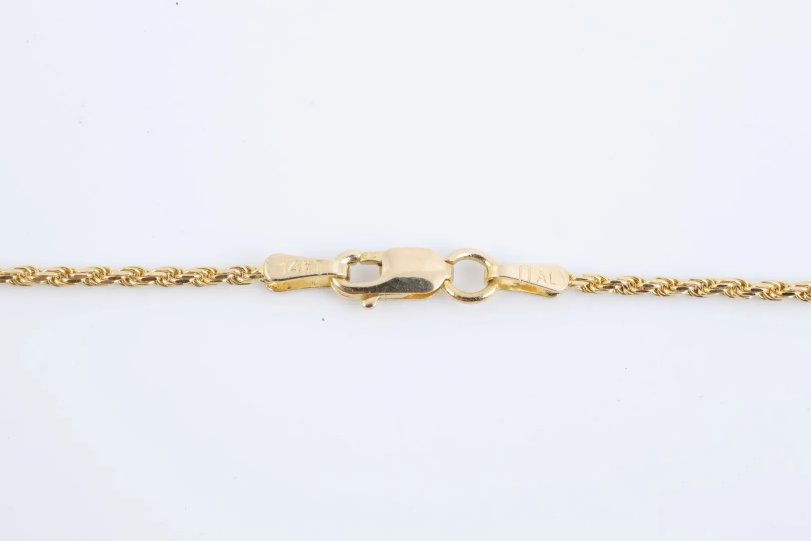 18" 14k Yellow Gold Rope Chain (4.13g.)