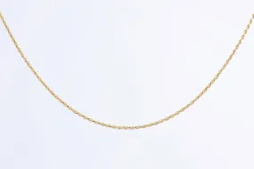 18" 14k Yellow Gold Rope Chain (4.13g.)