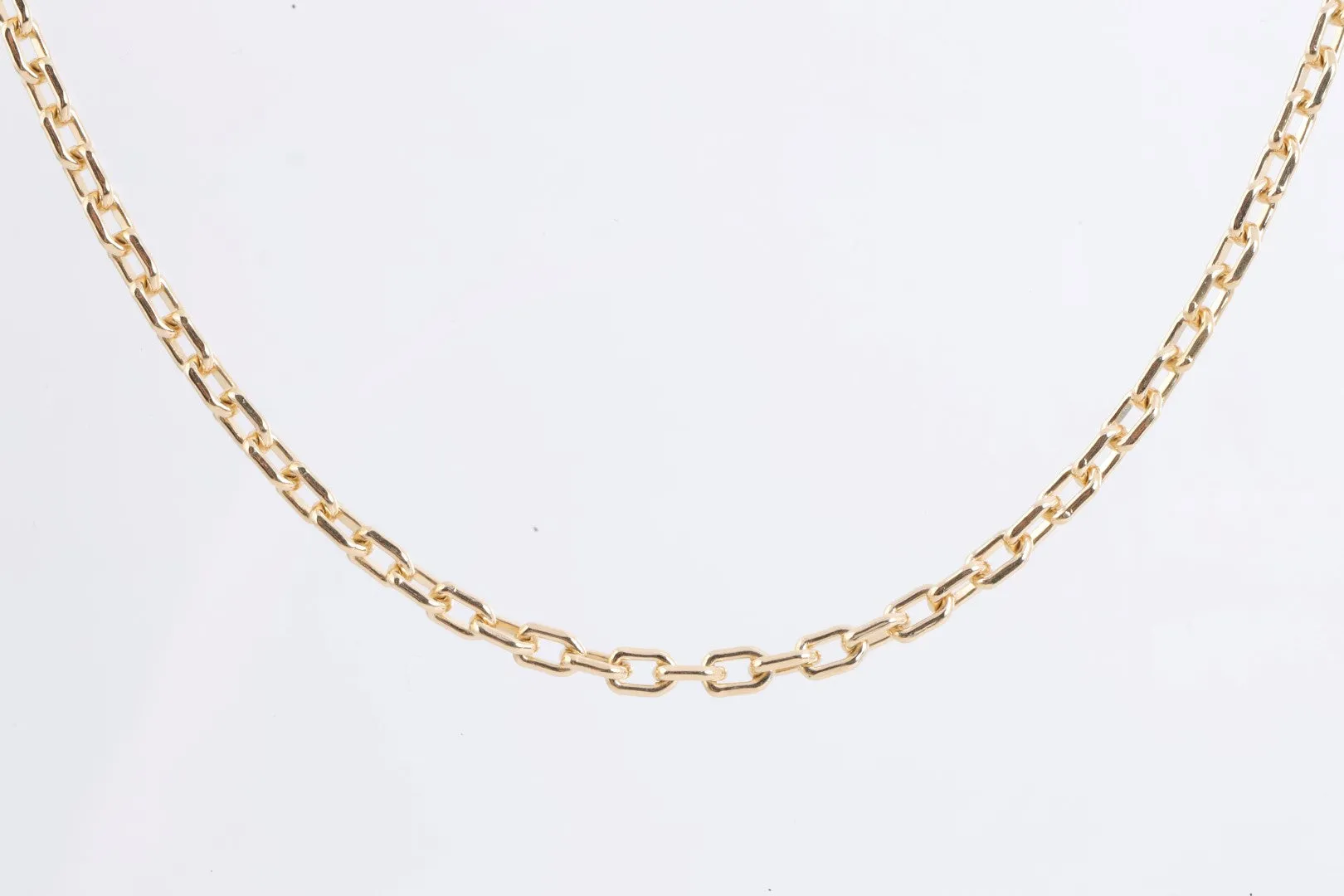 24" 14k Yellow Gold Link Chain (21.78g.)