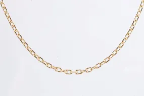 24" 14k Yellow Gold Link Chain (21.78g.)