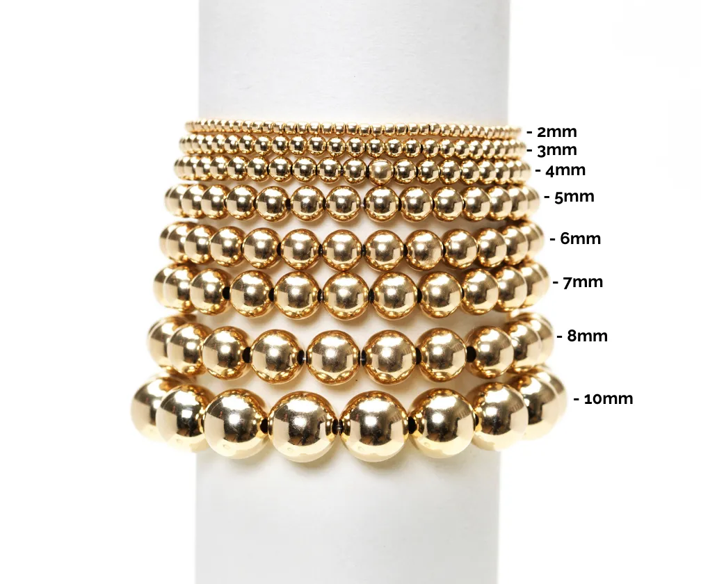 2MM Signature Rose Gold Bracelet with 14K Gold Diamond Bead