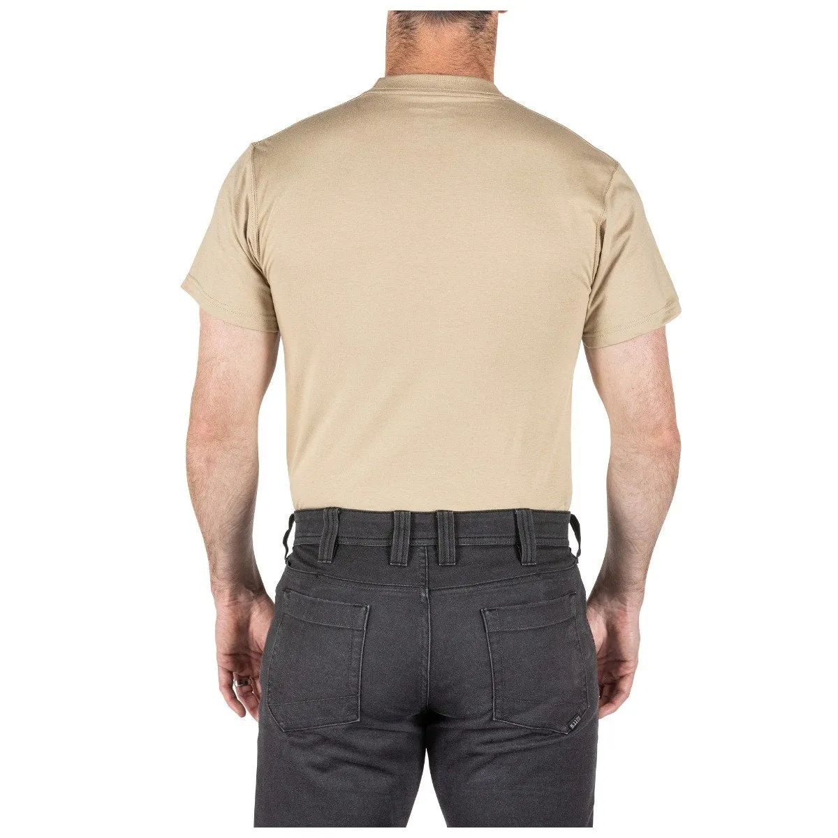 5.11 Tactical Mens Utili-T Crew Tees Pack of 3 ACU Tan