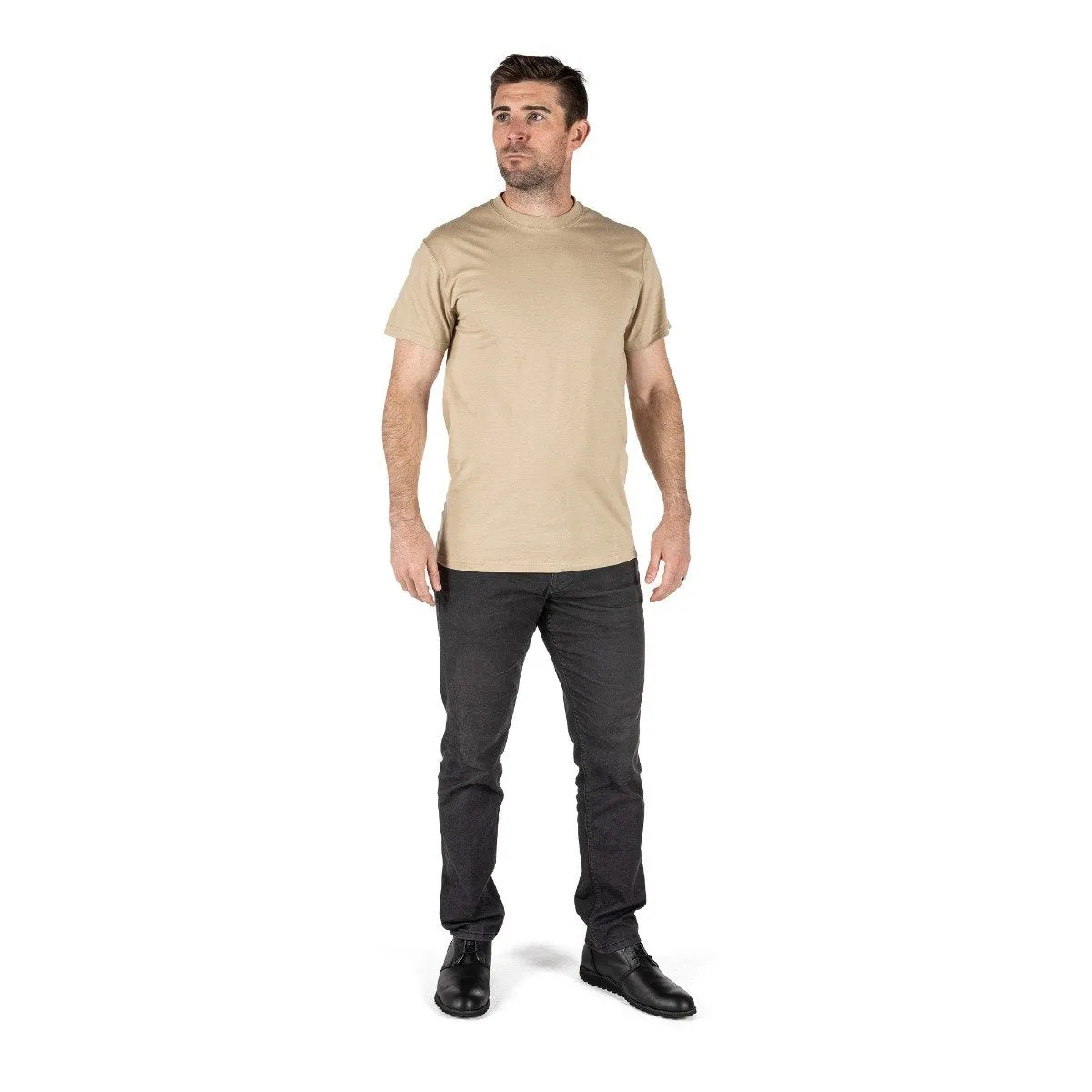 5.11 Tactical Mens Utili-T Crew Tees Pack of 3 ACU Tan