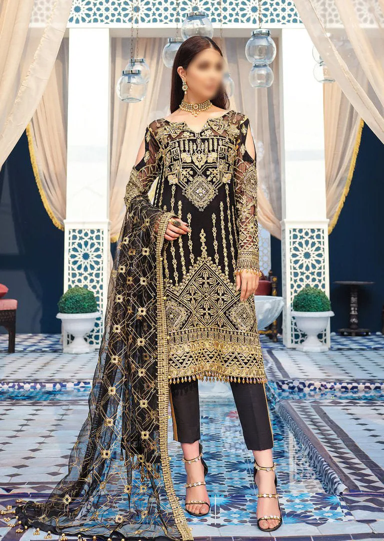 AD08 - SOUHAILE - Unstitched - Adila Gulaal Collection 2020