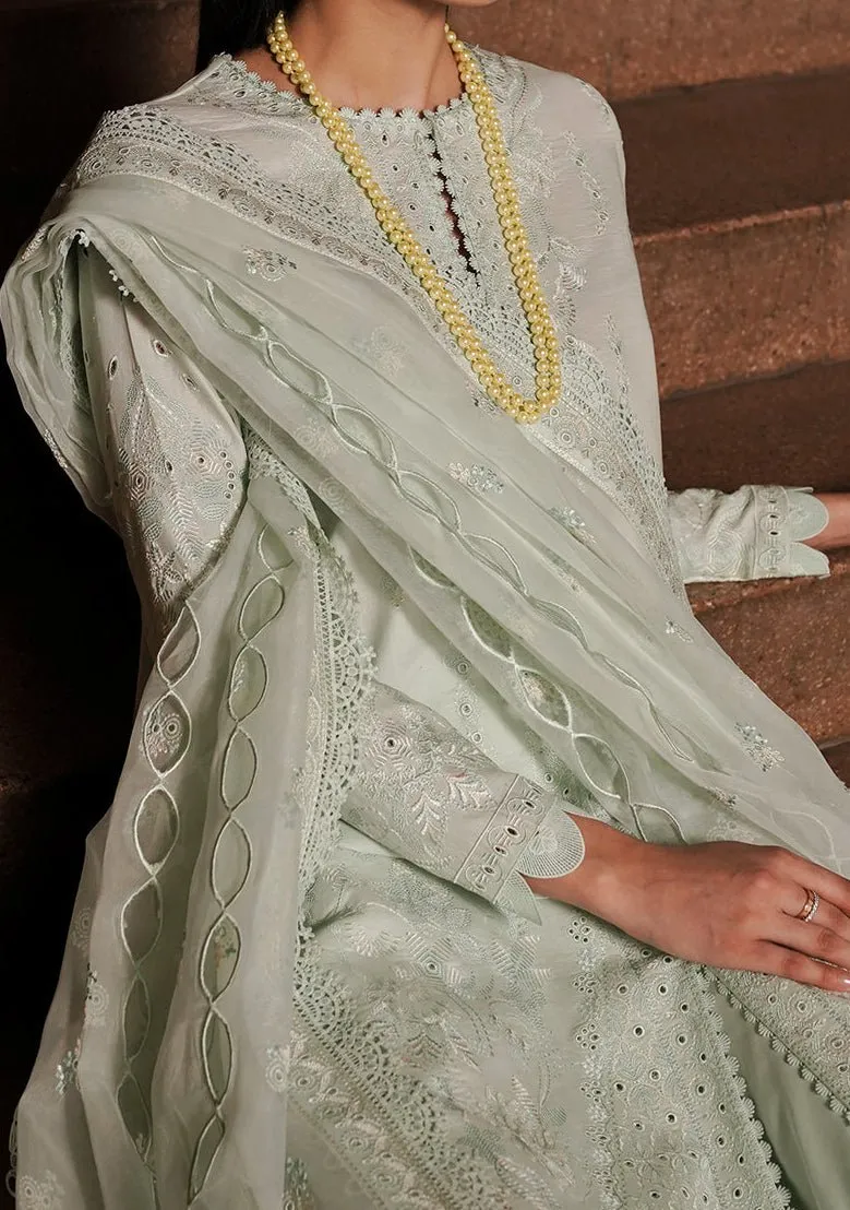 Afrozeh Celadon Pakistani Luxury Chikankari Lawn