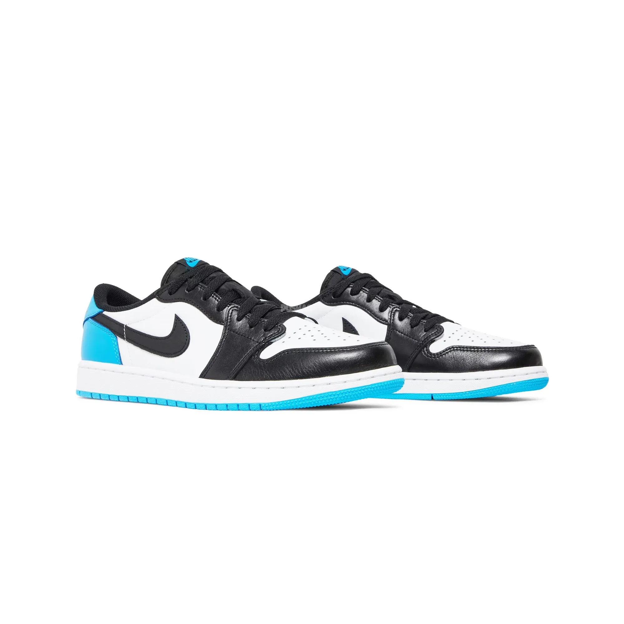 Air Jordan 1 Retro Low OG 'Black Dark Powder Blue' (2022)