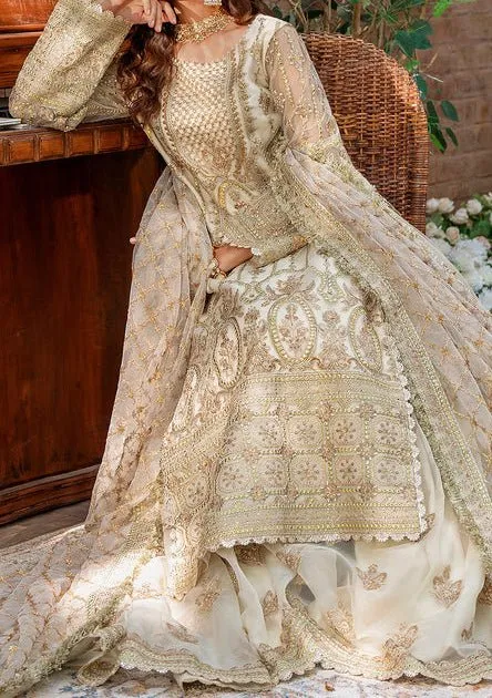 Akbar Aslam Mehrunisa Pakistani Luxury Net Dress