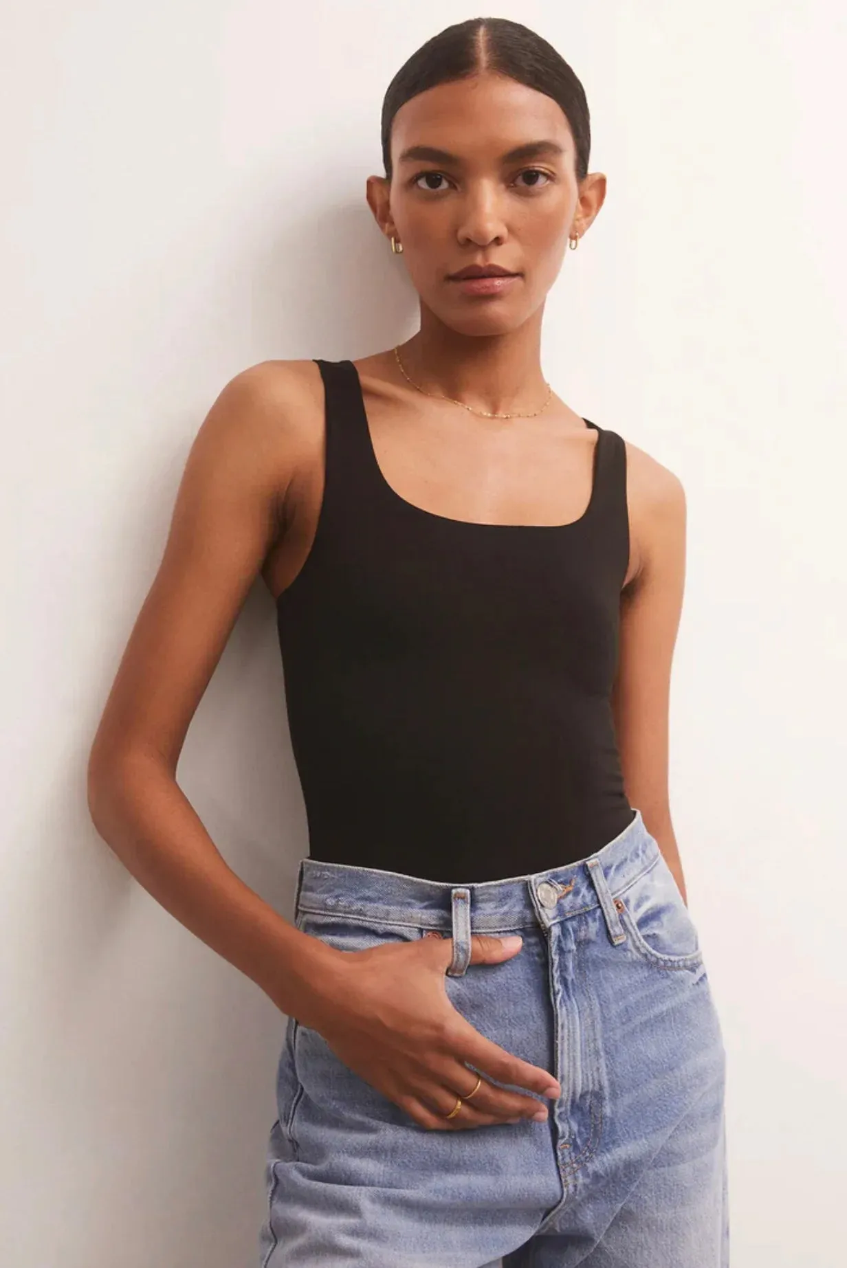 Alana So Smooth Bodysuit - Black