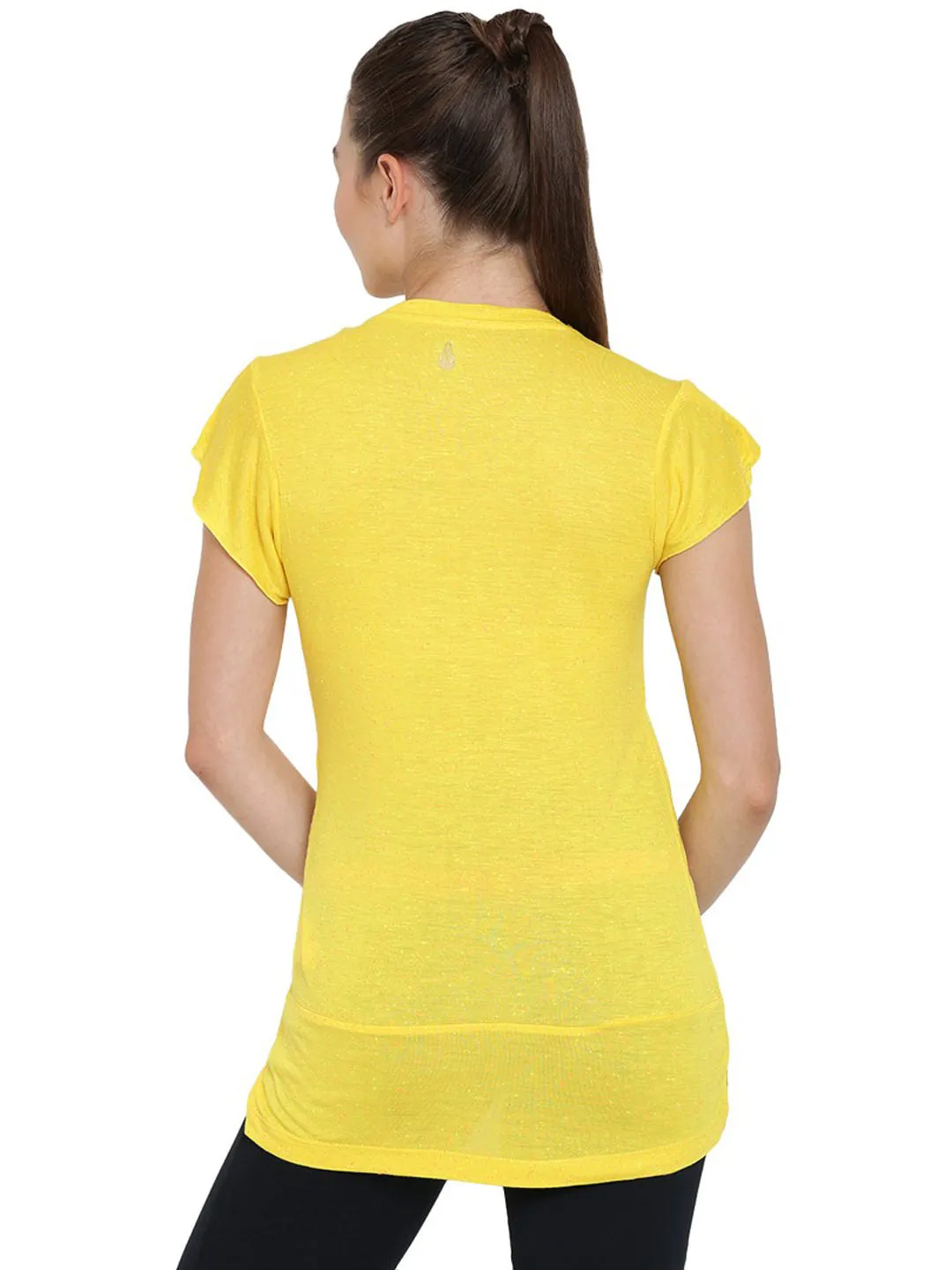 Alcis Enjoy The Peace Yellow Top