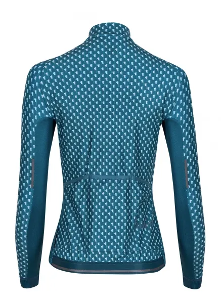 Alternative Long Sleeve Jersey for Women in Atlantic Deep