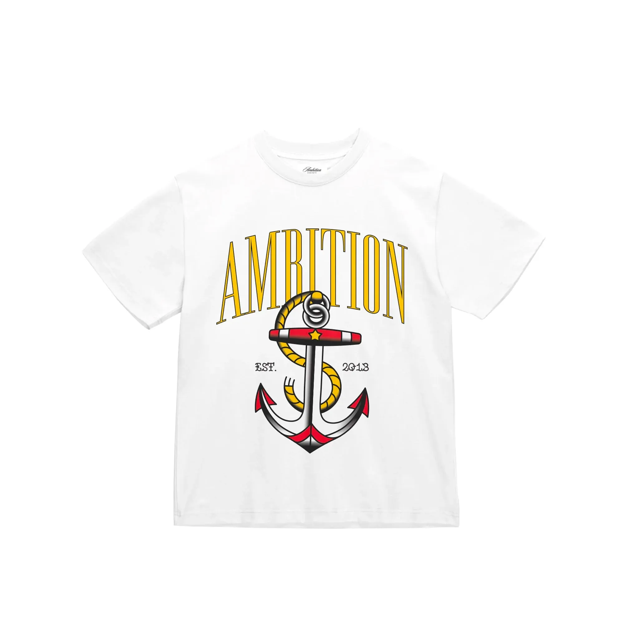 Ambition Worldwide Mens Anchor SS Tee