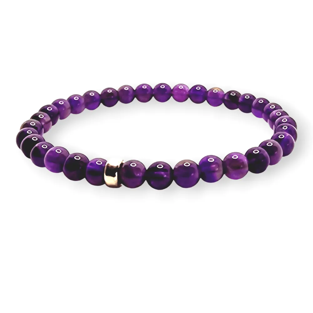 Amethyst Bracelet 5mm