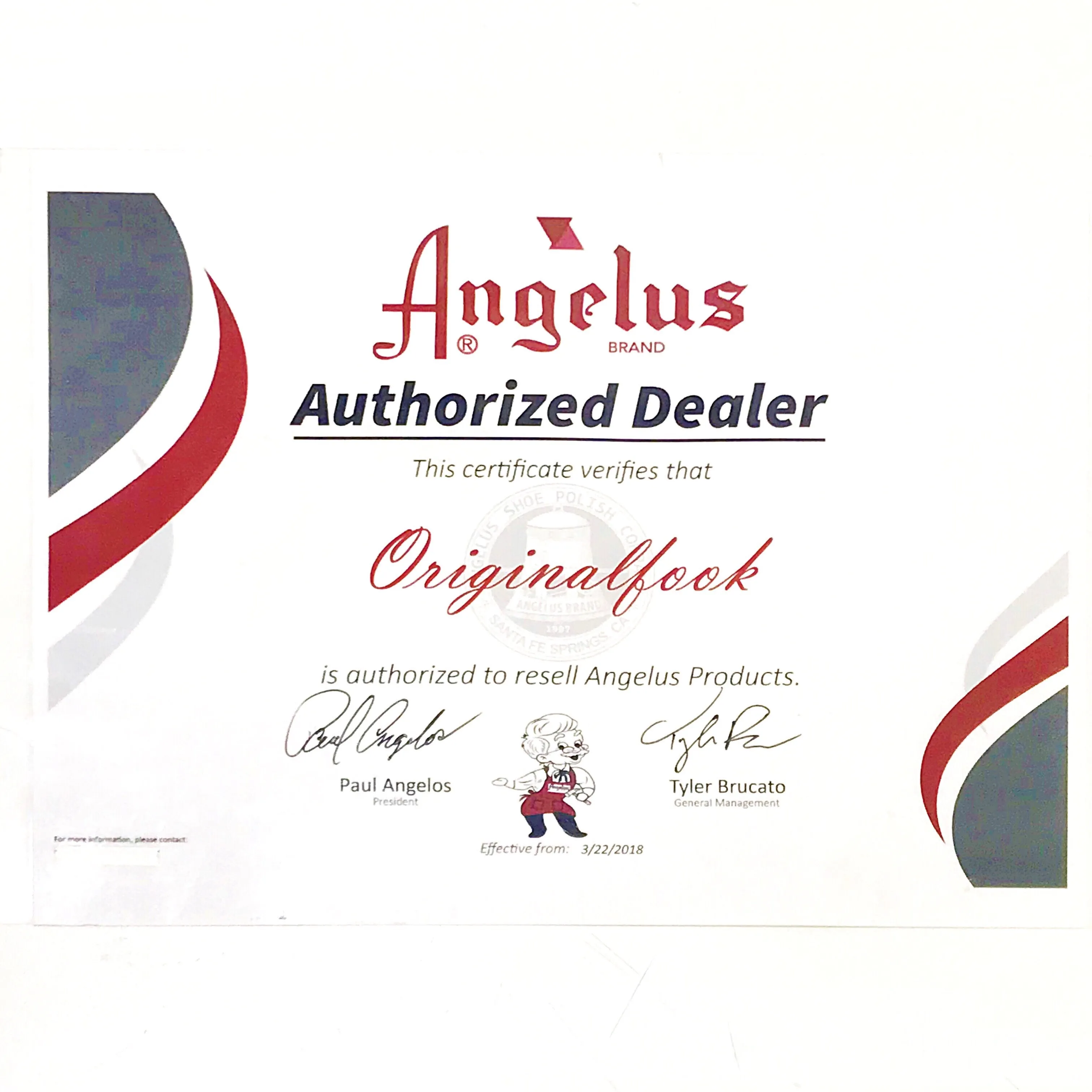 Angelus Leather Paint Bone