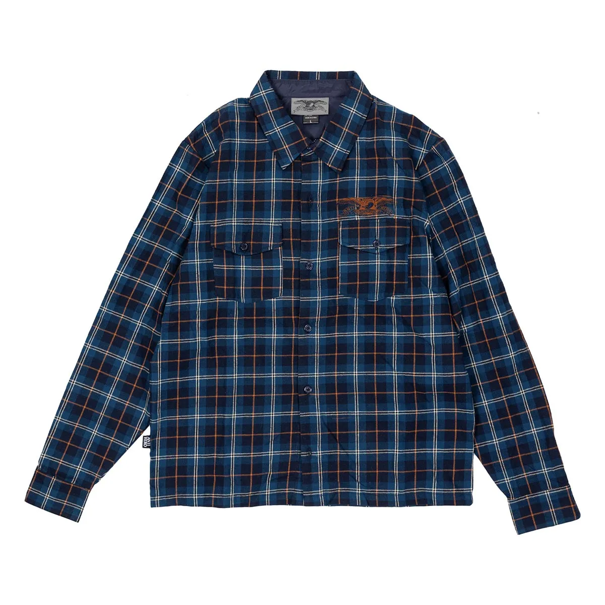 Anti Hero - Basic Eagle Flannel Shirt Multi