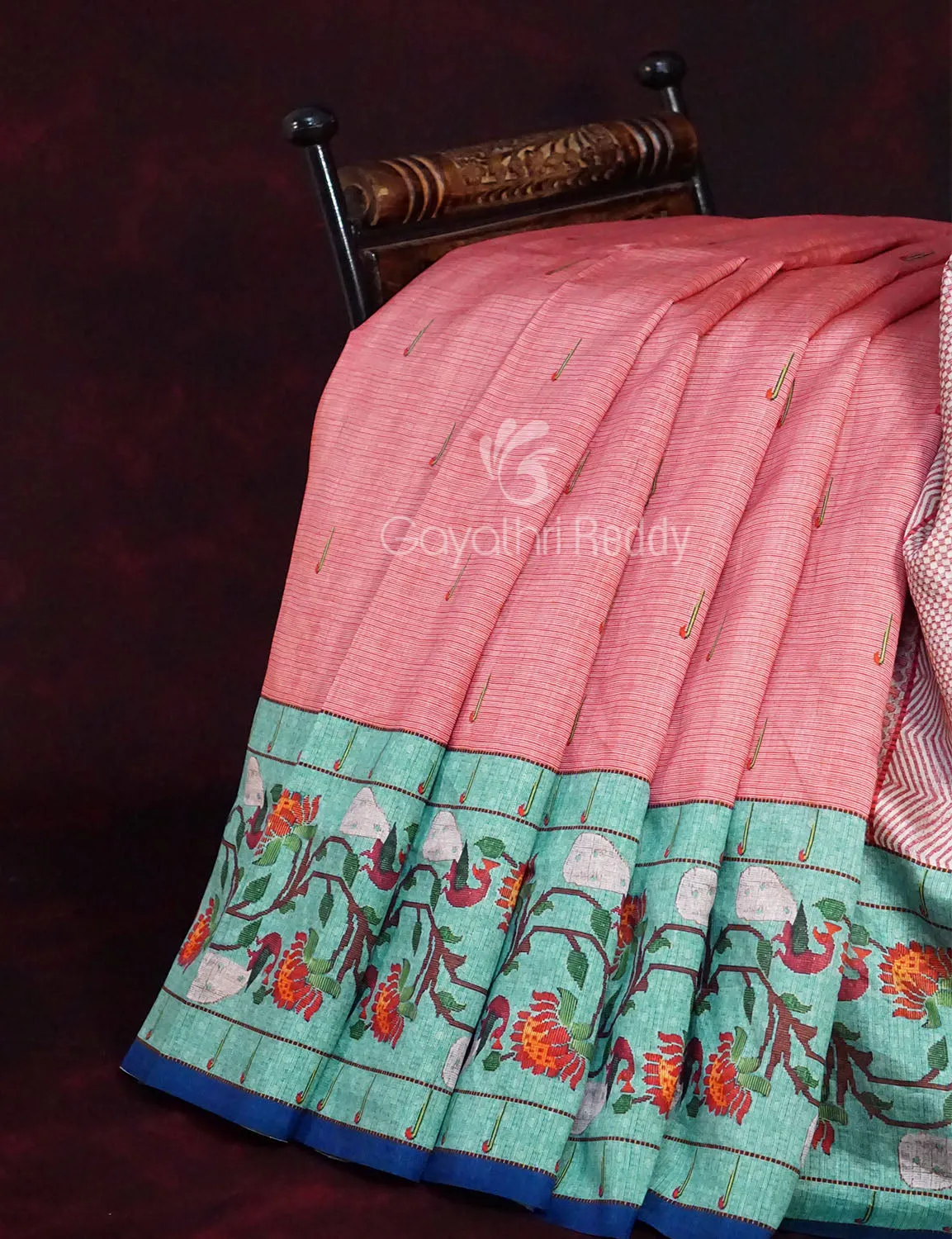 Art Silk Paithani Saree - ASP94