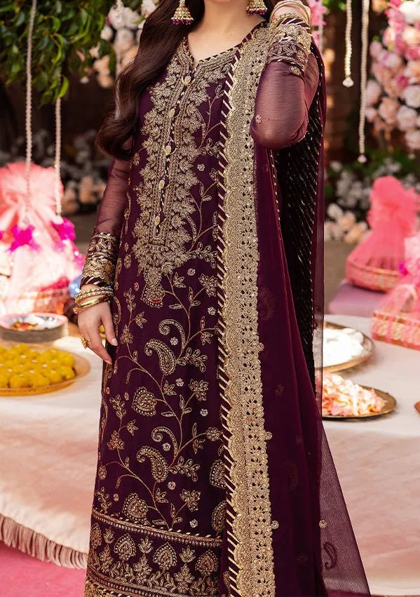 Asim Jofa Jag Mag Pakistani Chiffon Dress