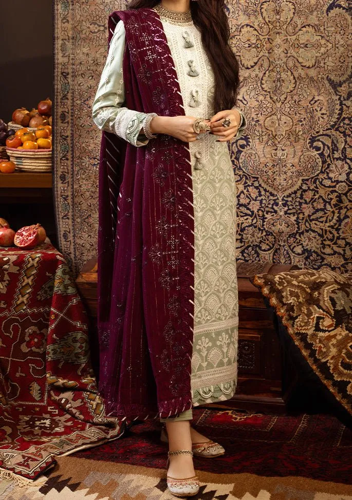 Asim Jofa Kashmiri Taanka Pakistani Twill Dress