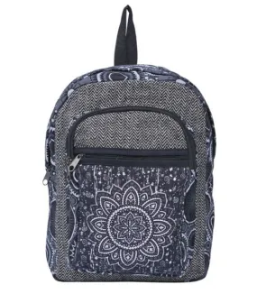 Back Pack - Mandala Printed Hemp