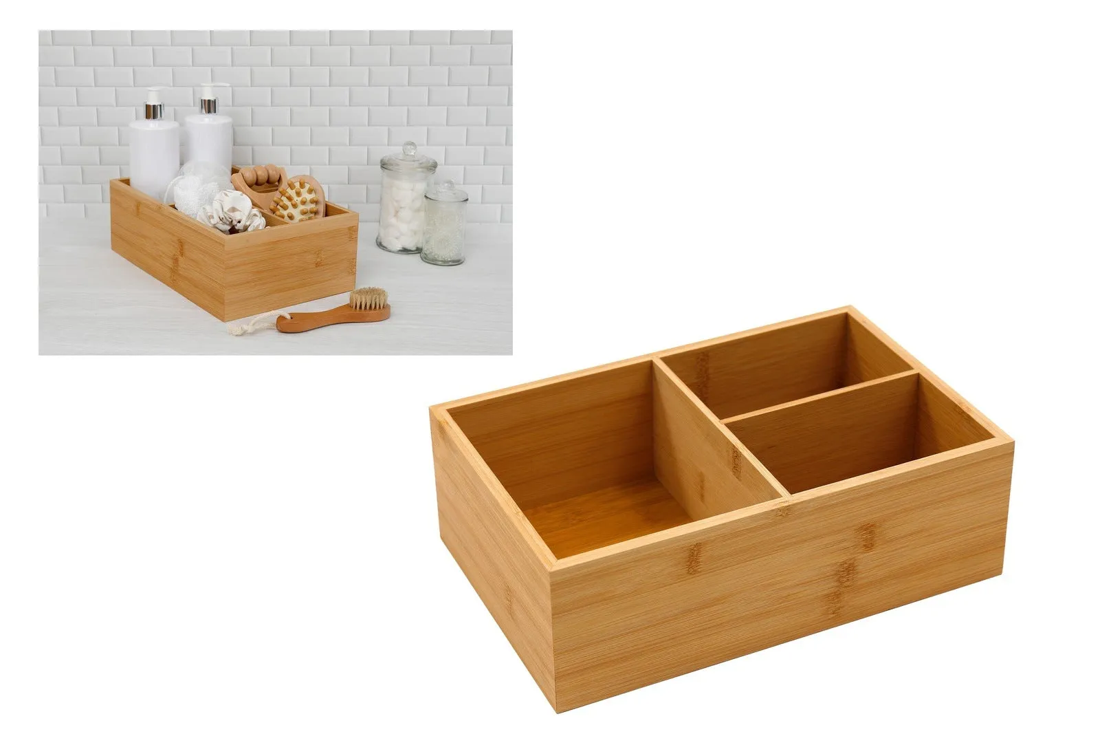 Bamboo Organiser Box