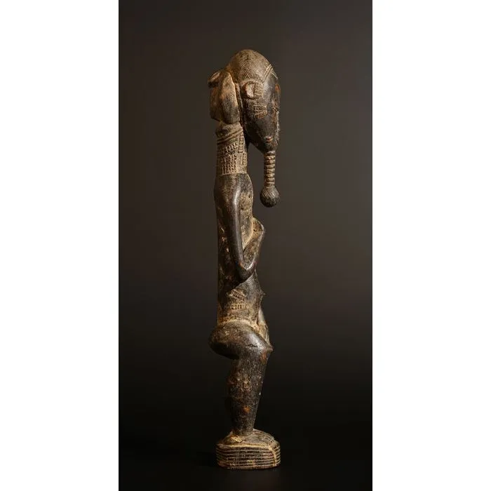 Baule Male Blolo Divination Figure, Cte d'Ivoire #788