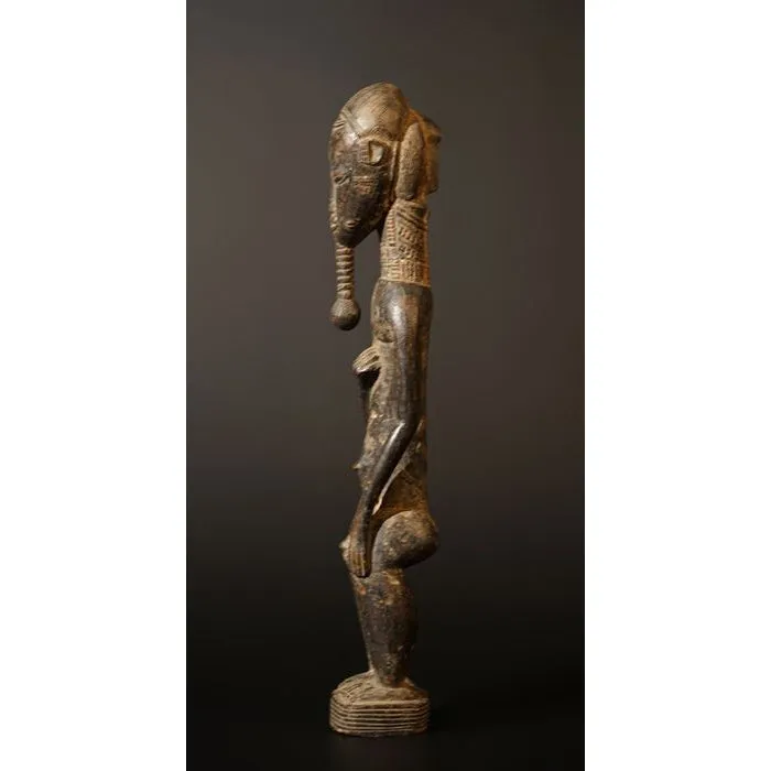 Baule Male Blolo Divination Figure, Cte d'Ivoire #788