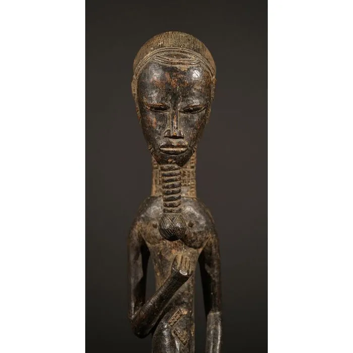 Baule Male Blolo Divination Figure, Cte d'Ivoire #788