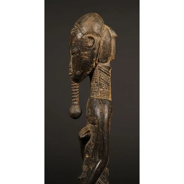 Baule Male Blolo Divination Figure, Cte d'Ivoire #788