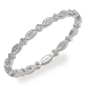 Beverley K Stackable Diamond Band