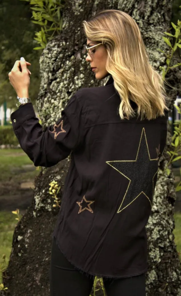 Black Star Shacket