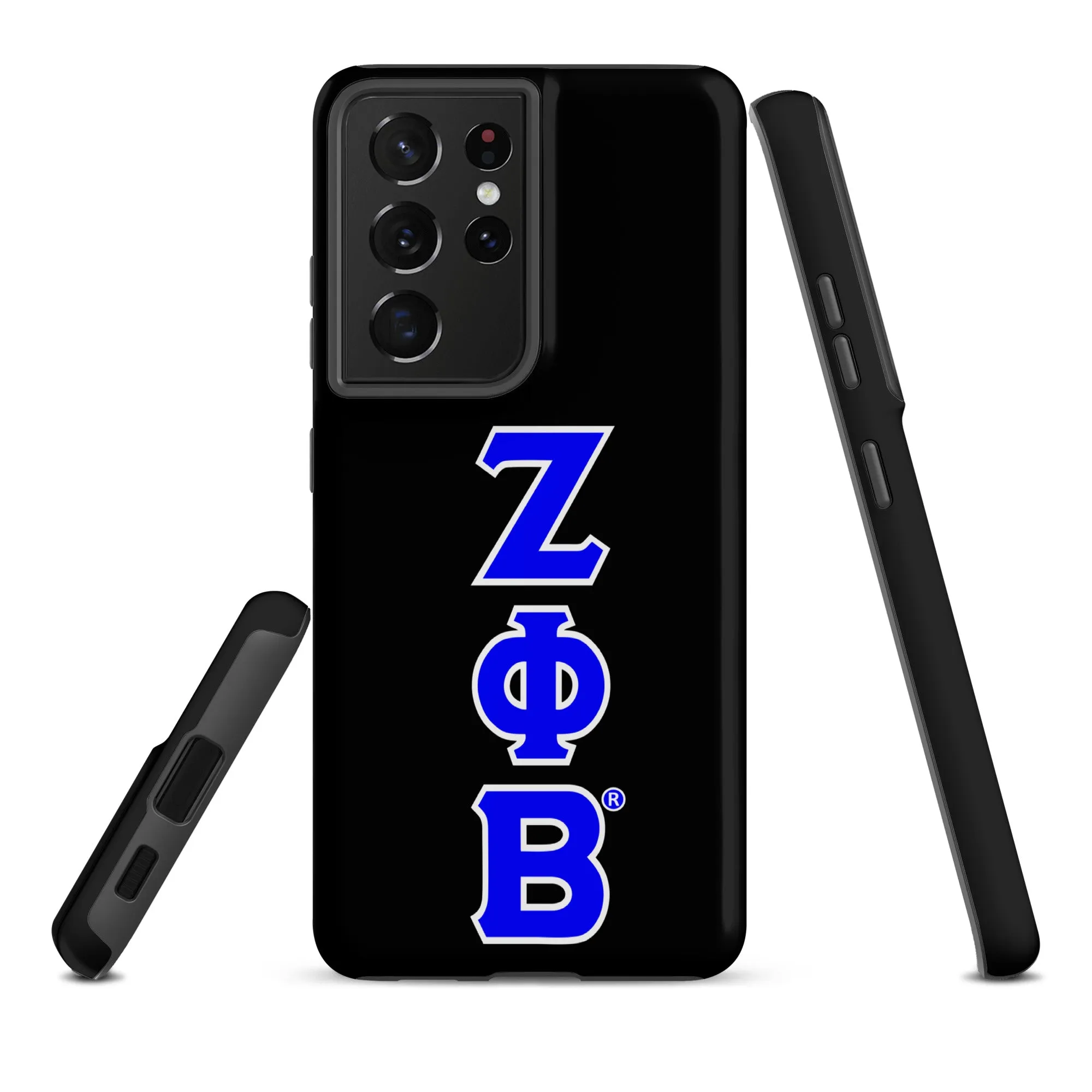 Black ΖΦΒ Samsung Case