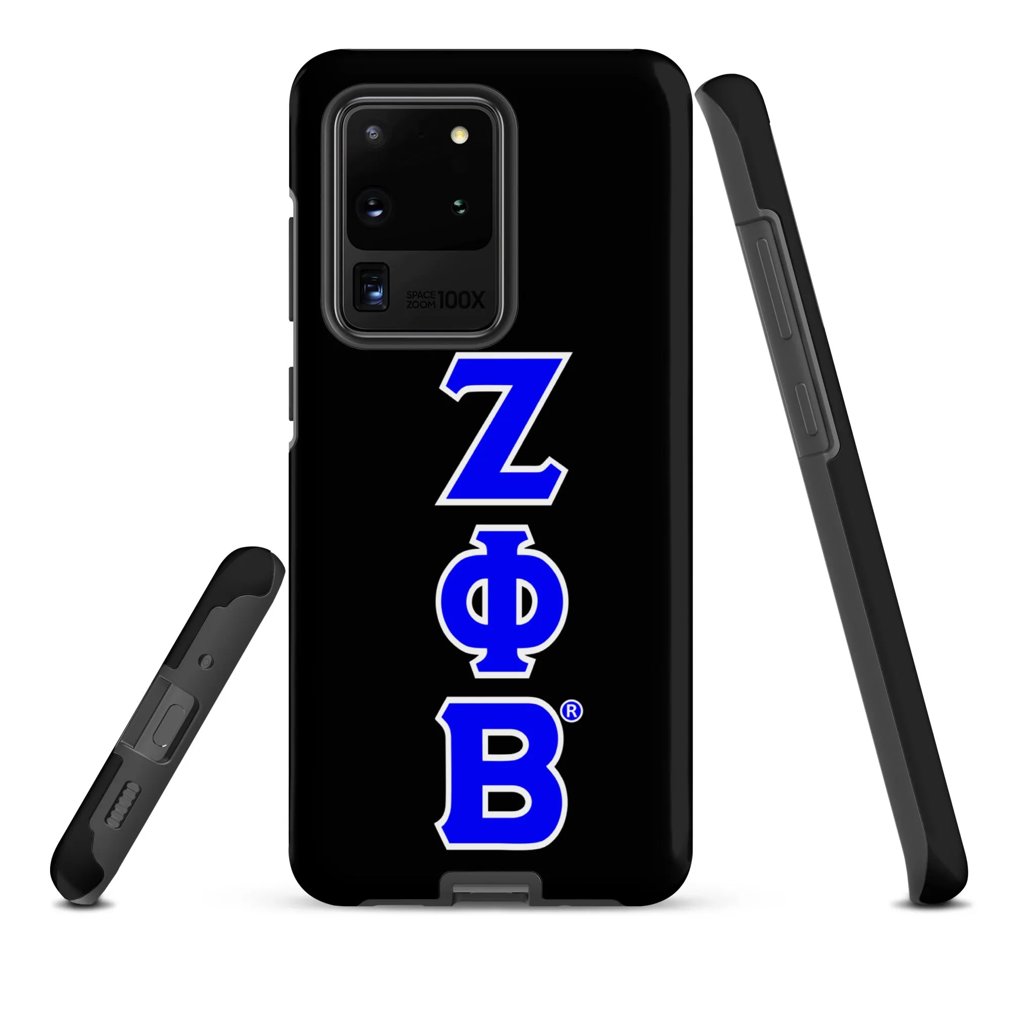 Black ΖΦΒ Samsung Case