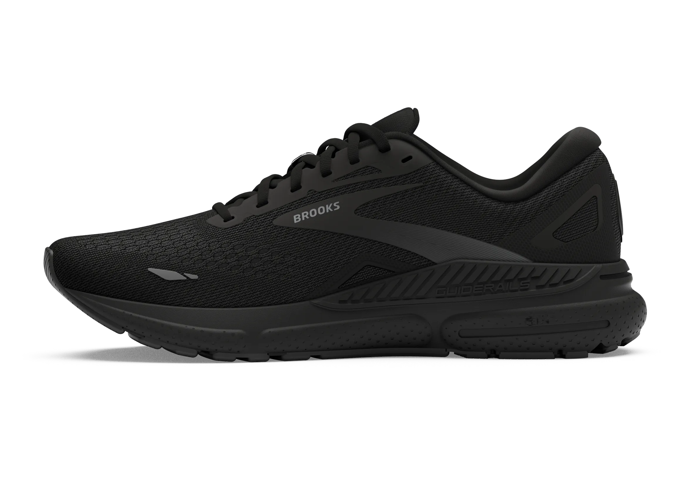 Brooks Adrenaline GTS 23 (D Width) - Black/Black/Ebony (Womens)