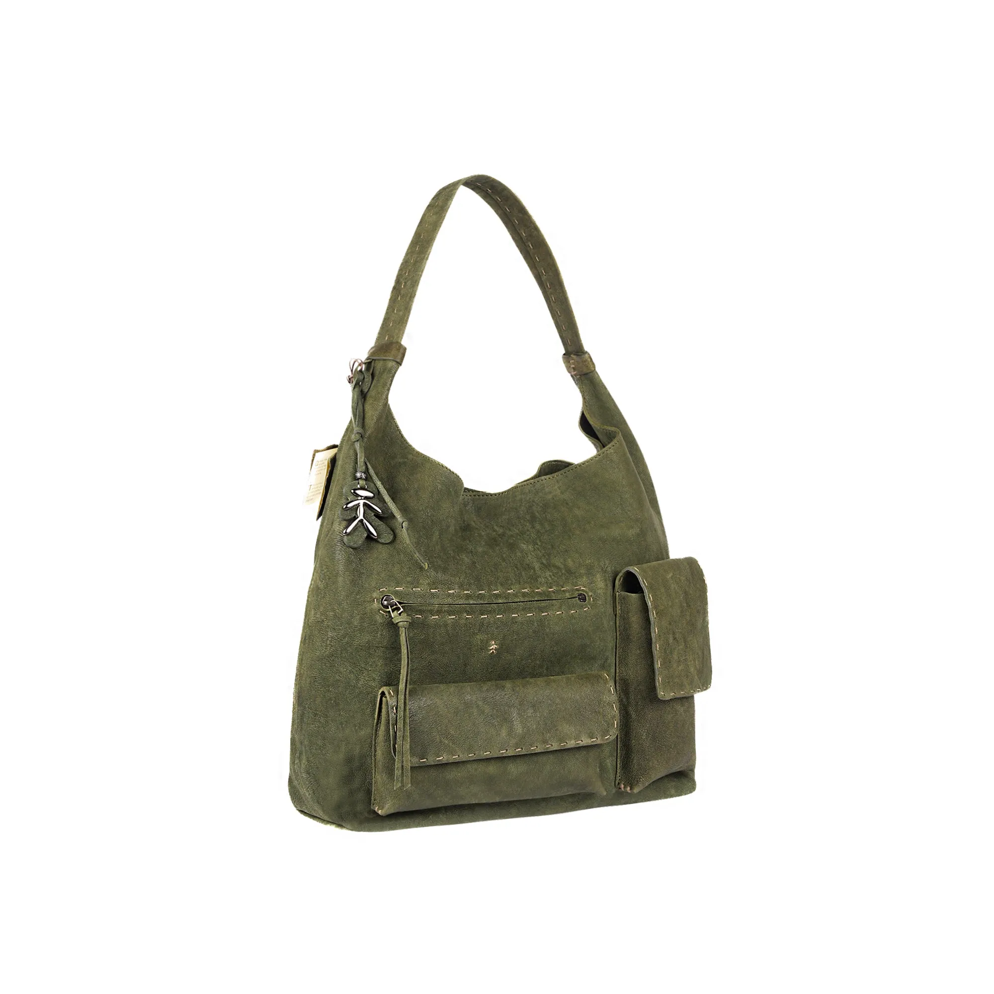 Canotta Pocket M Grattato Olive