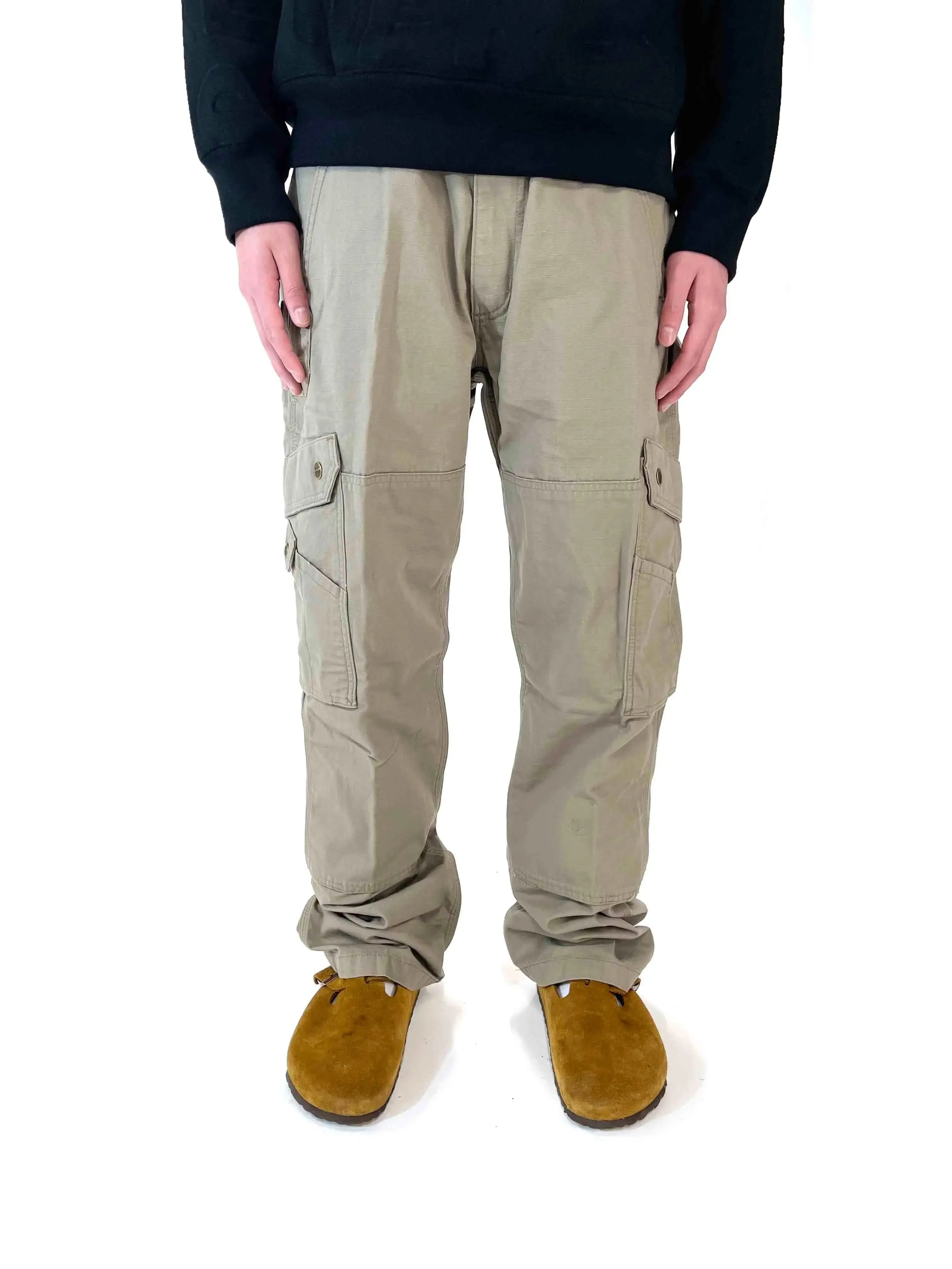 Carhartt Rugged Flex Relaxed Fit Ripstop Cargo Work Pant Greige