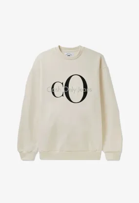 CASH ONLY JEANS CREWNECK SWEATSHIRT