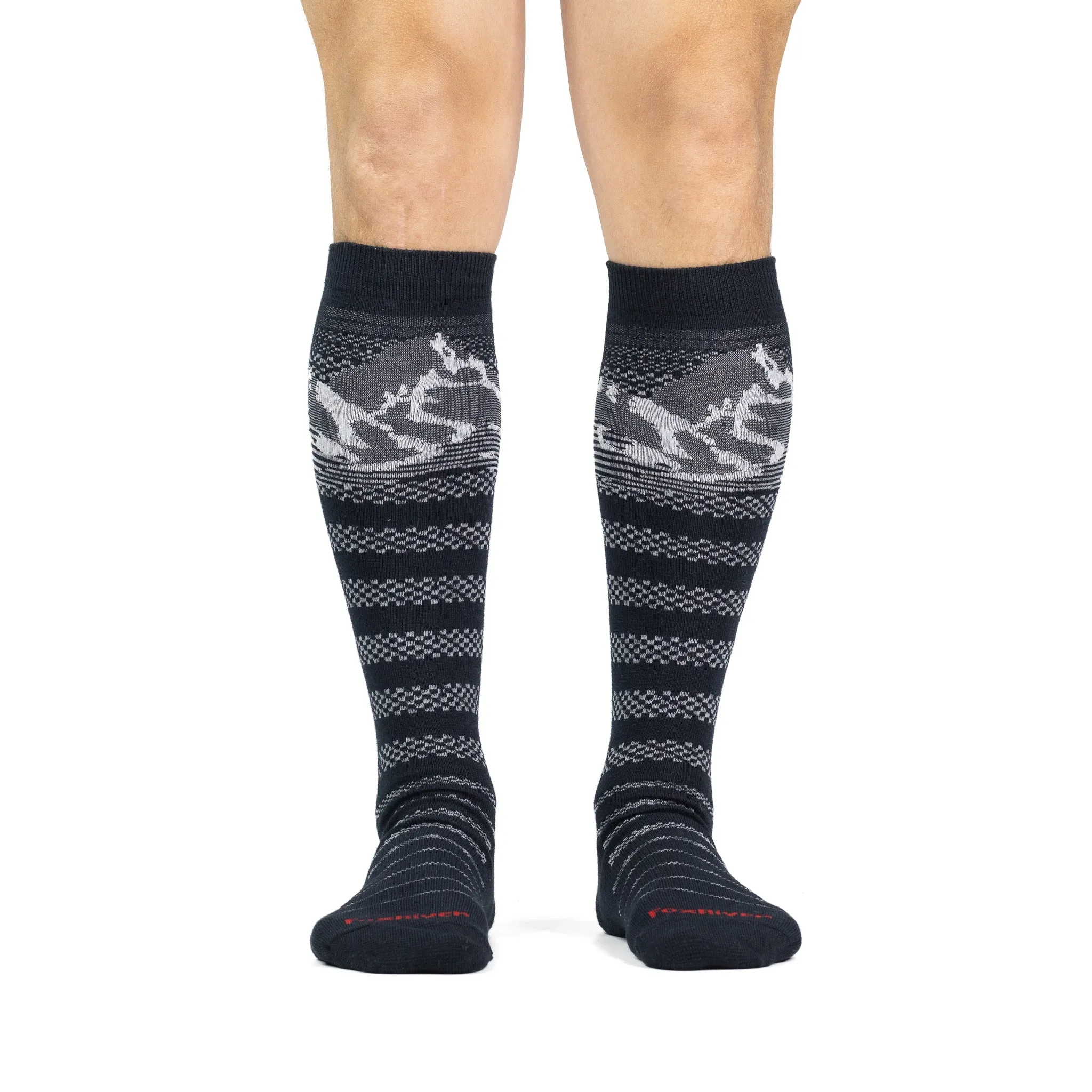 Chatter Ultra-Lightweight Over-the-Calf Ski and Snowboard Sock