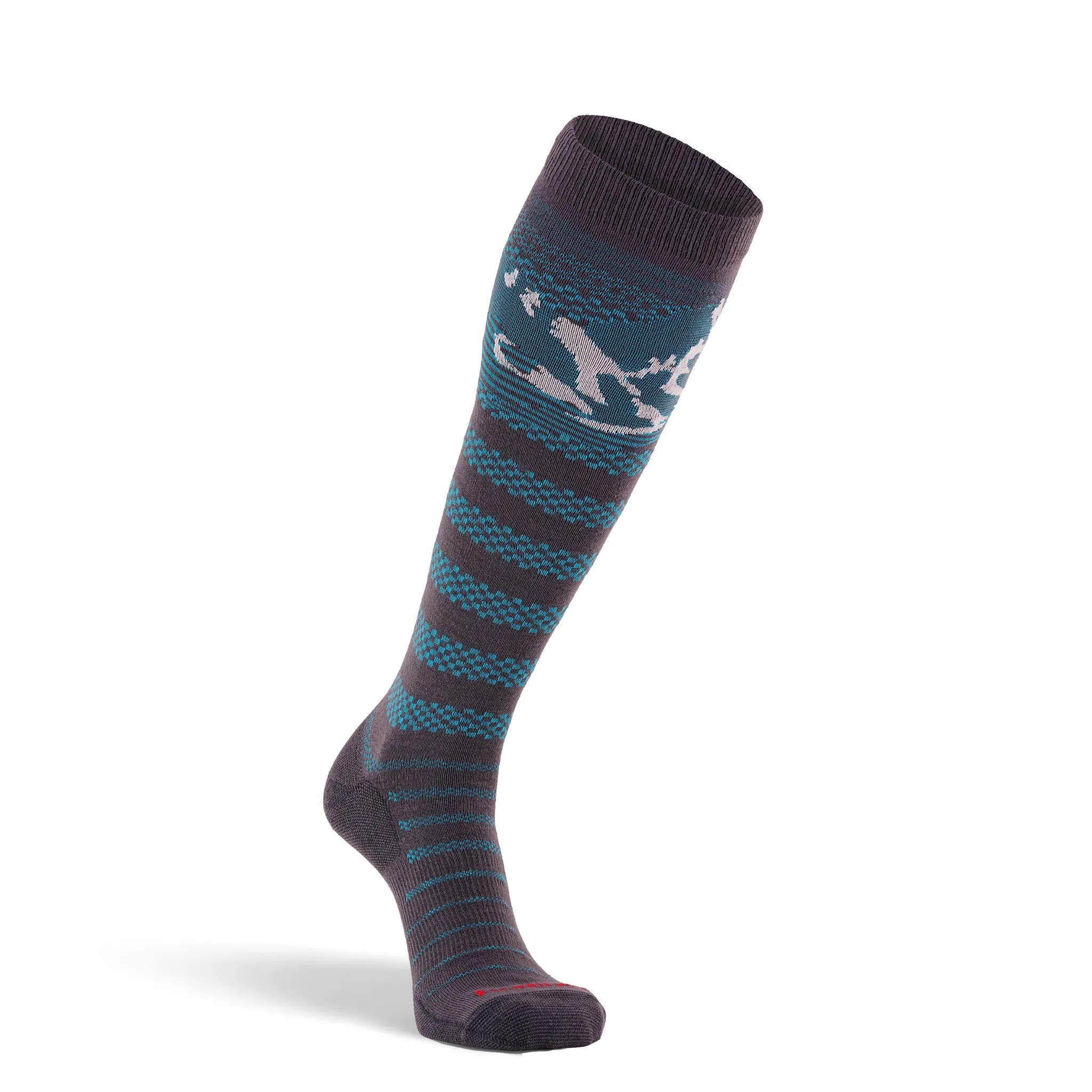 Chatter Ultra-Lightweight Over-the-Calf Ski and Snowboard Sock