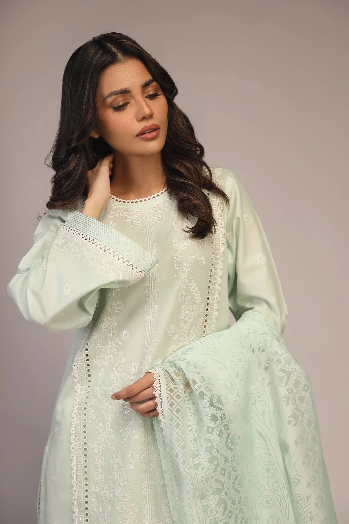 Chikankari 3 Piece