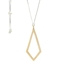 Cometa Statement Pendant Necklace - Bronze