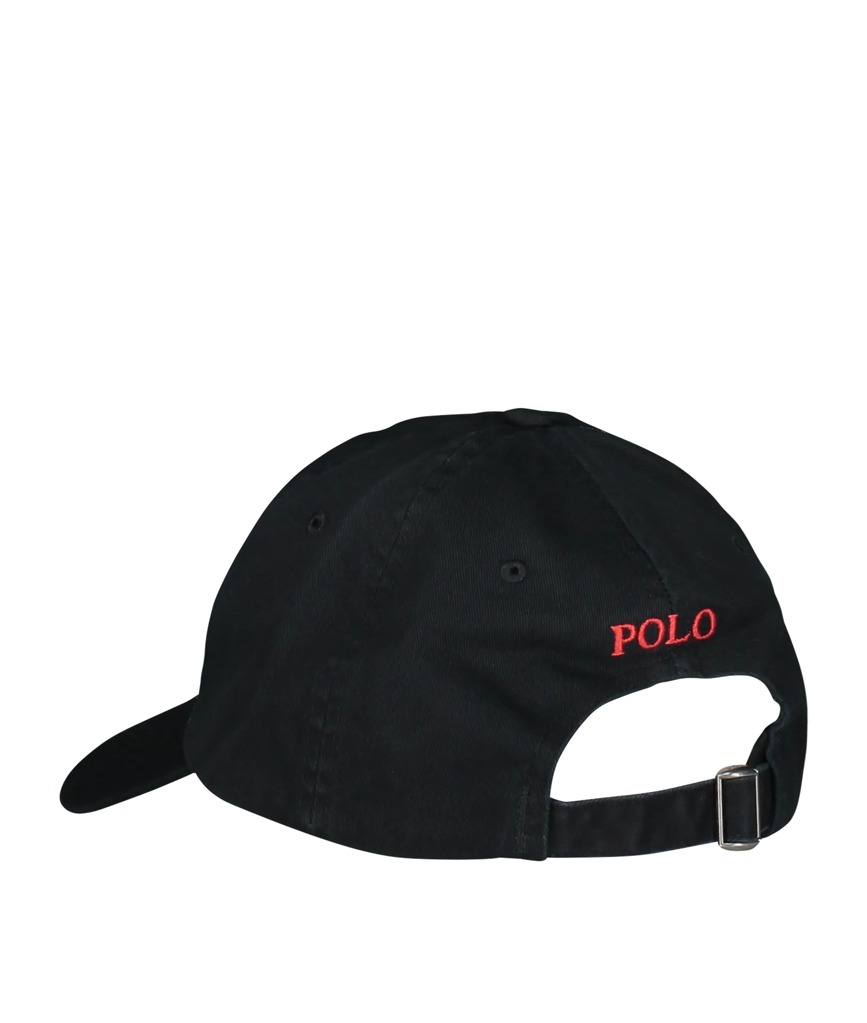 Cotton Chino Baseball Cap - Black