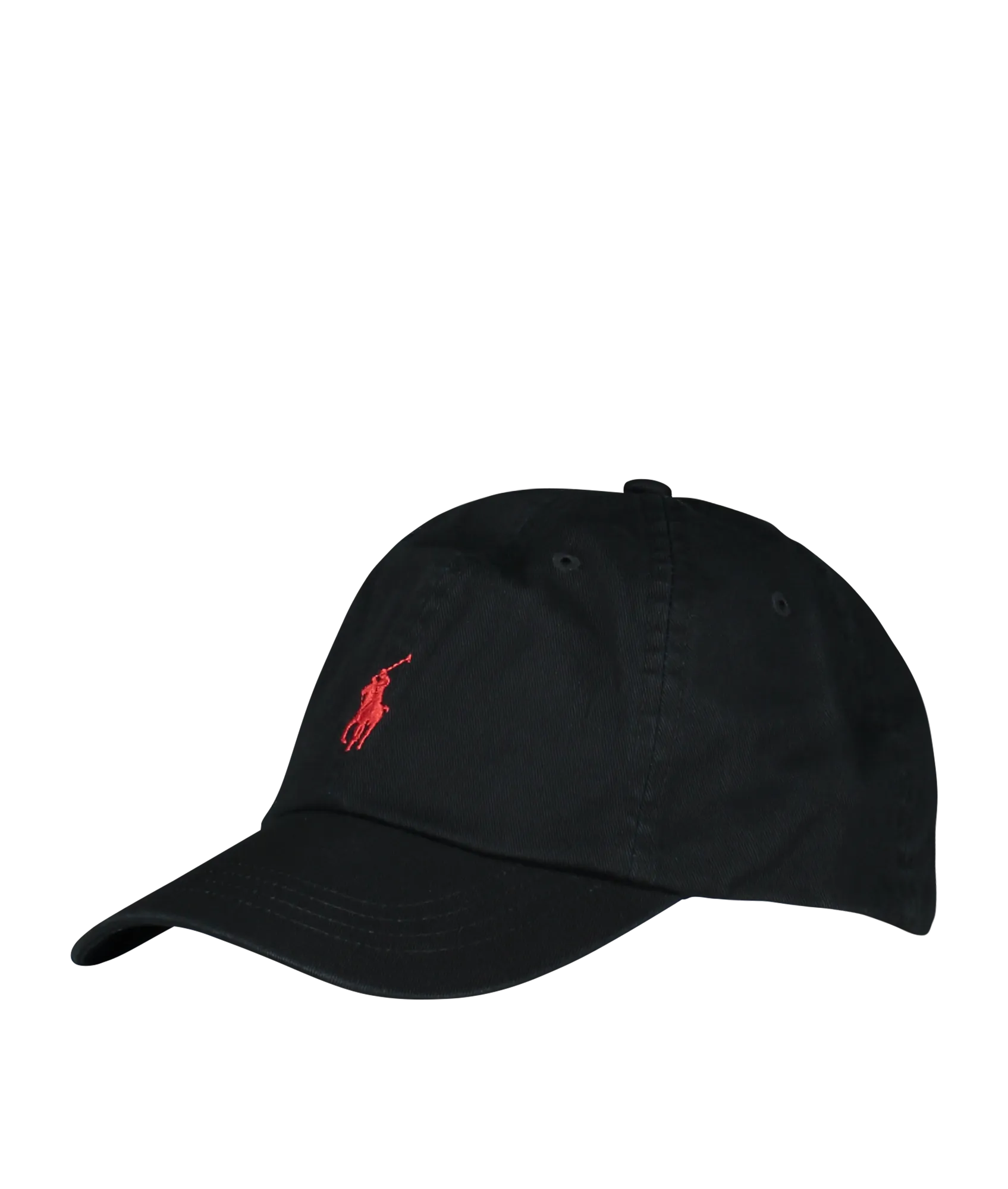 Cotton Chino Baseball Cap - Black