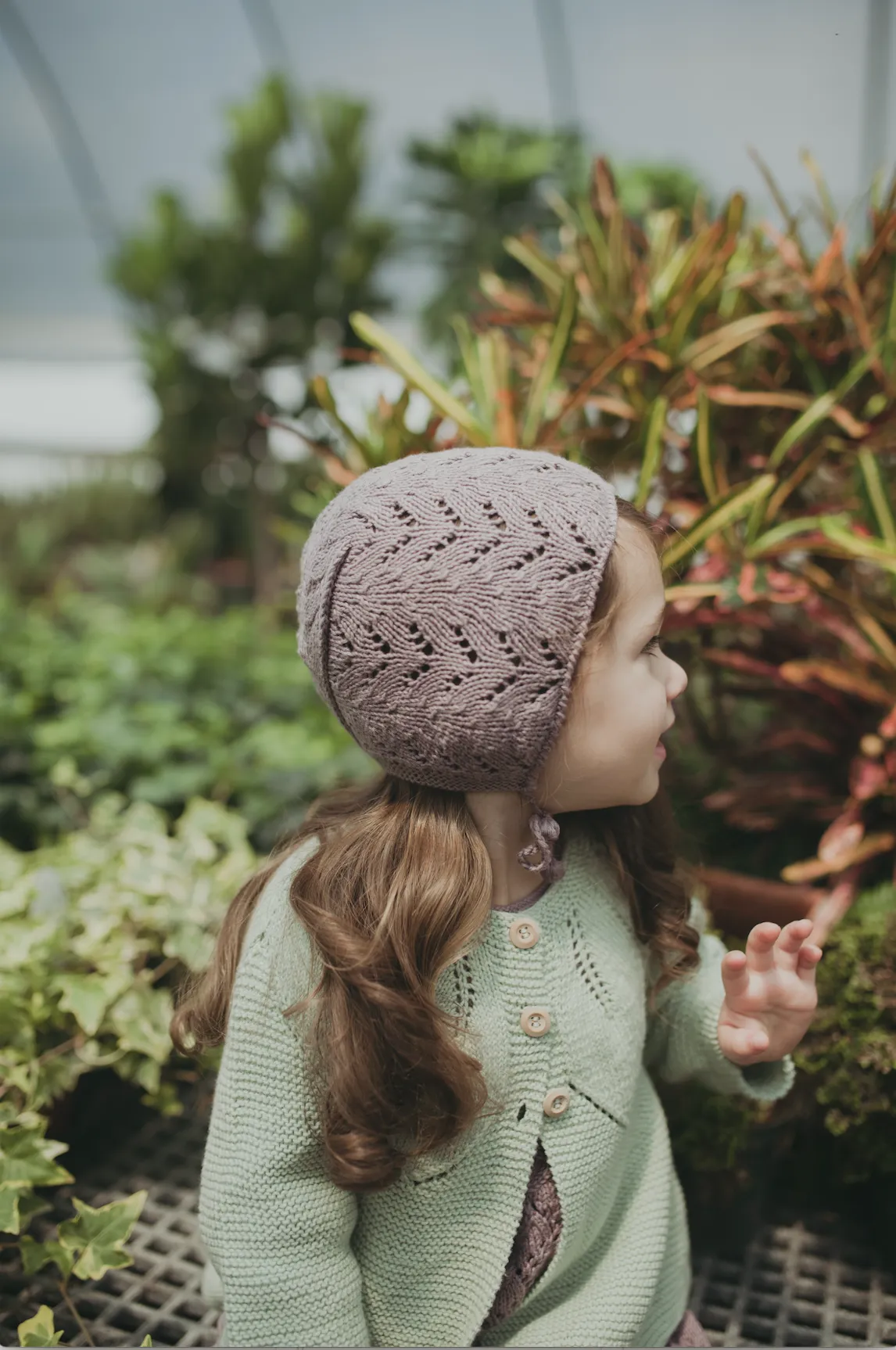 Cotton Lacy Bonnet