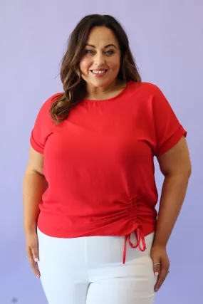 Croia Blouse in Red