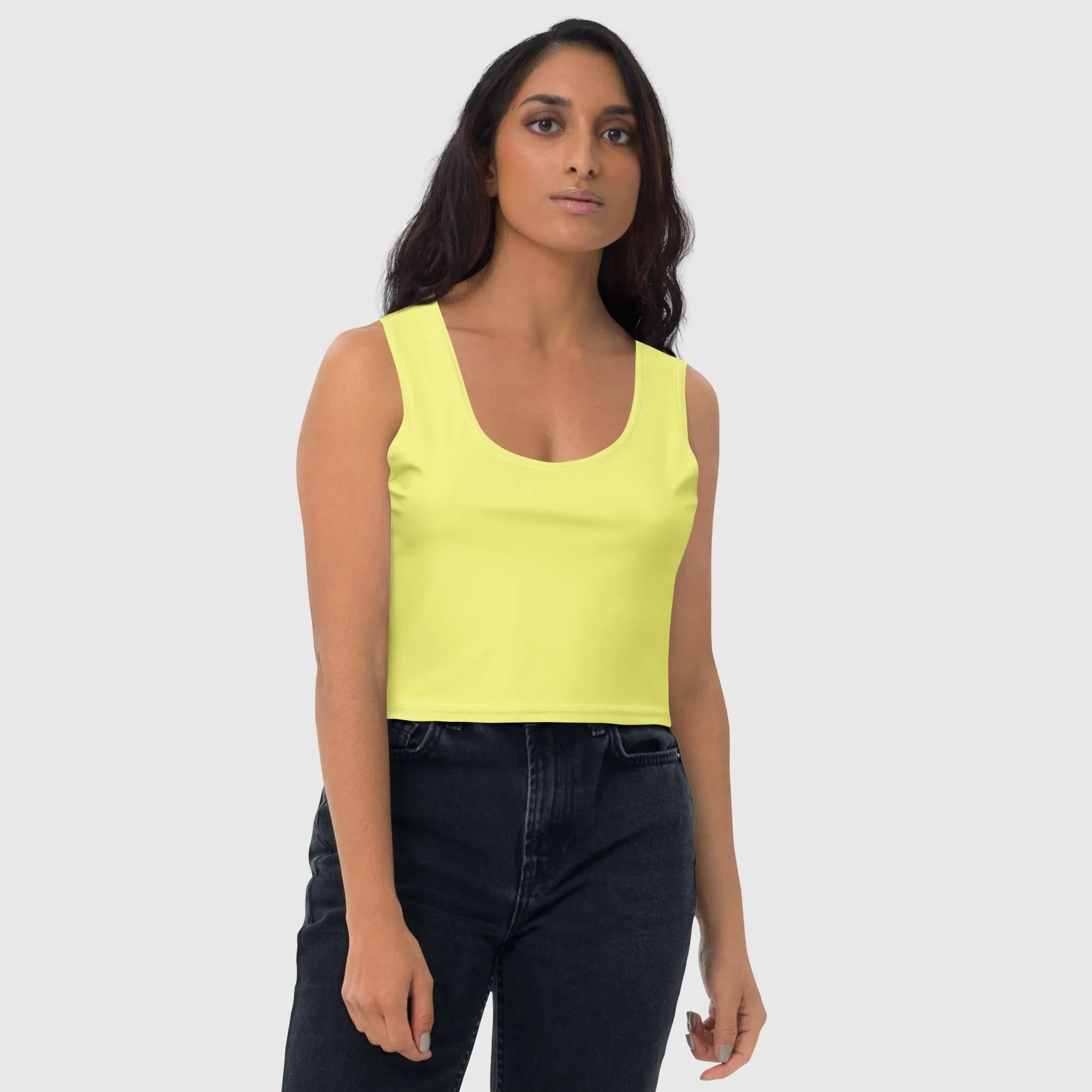 Crop Top - Yellow