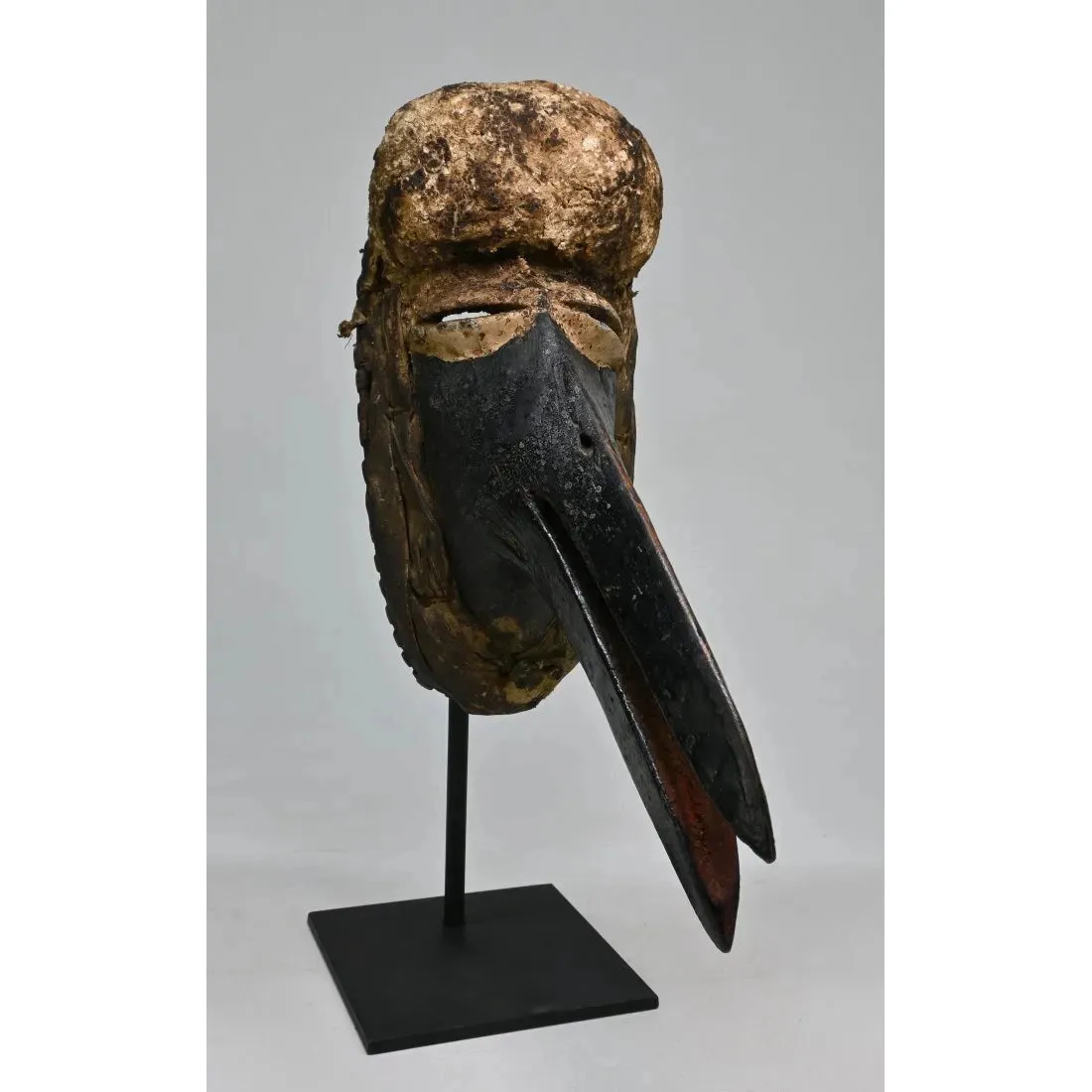 Dan Avian Ge Gon Anthropomorphic Dance Mask With Beak, Cte d'Ivoire #978