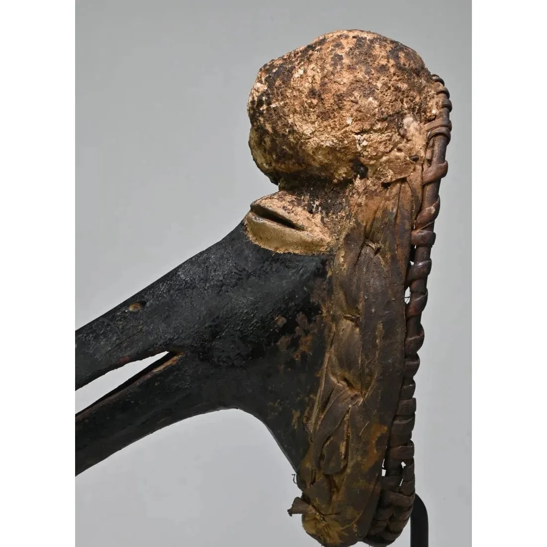 Dan Avian Ge Gon Anthropomorphic Dance Mask With Beak, Cte d'Ivoire #978