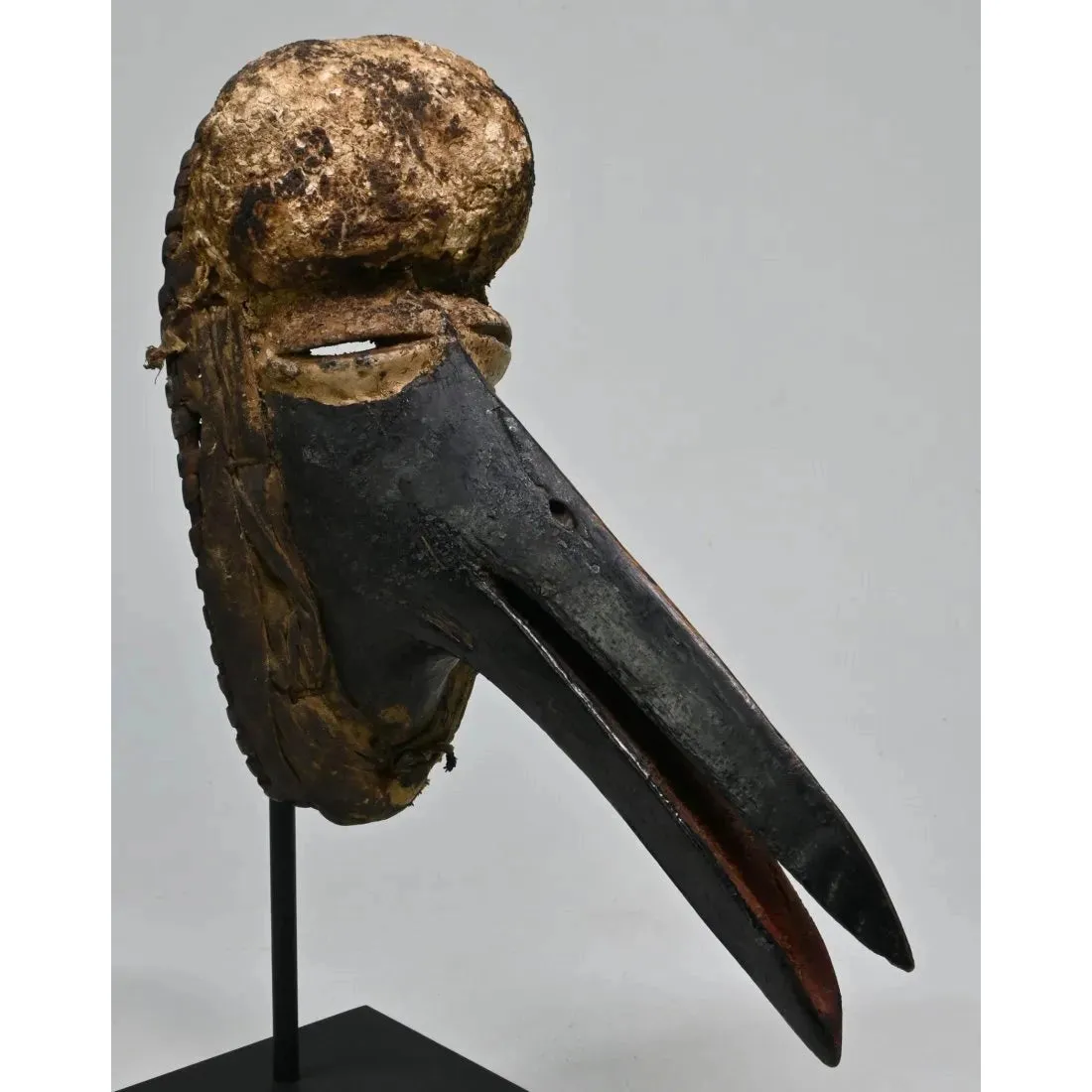 Dan Avian Ge Gon Anthropomorphic Dance Mask With Beak, Cte d'Ivoire #978