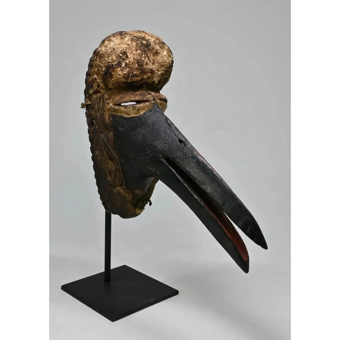 Dan Avian Ge Gon Anthropomorphic Dance Mask With Beak, Cte d'Ivoire #978